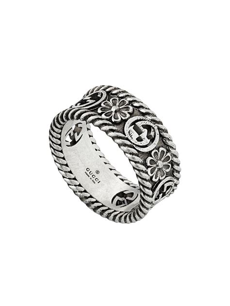 gucci g cutout ring|Gucci Rings for Women .